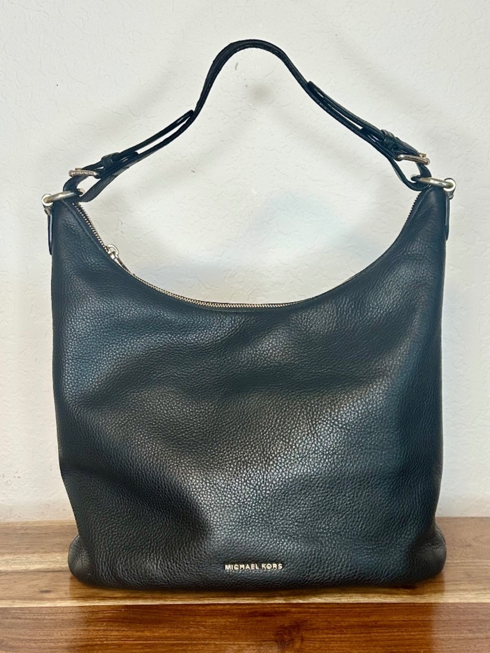 Michael Kors Large Leather Hobo Bag